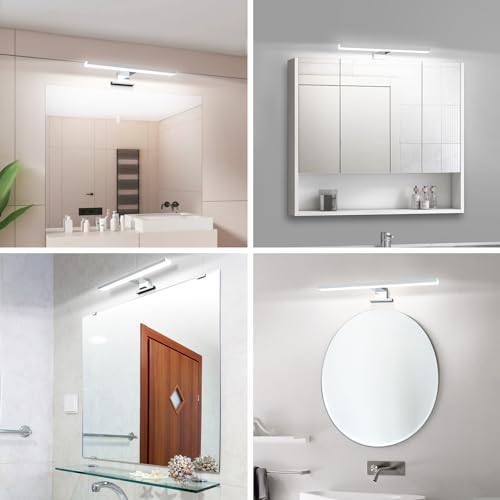 Thumbnail 6 de Azhien Lampada da Specchio da Bagno LED 5W 30 cm IP44 – Luce Bianca Neutra 4000K, 500lm, Montaggio 3 in 1