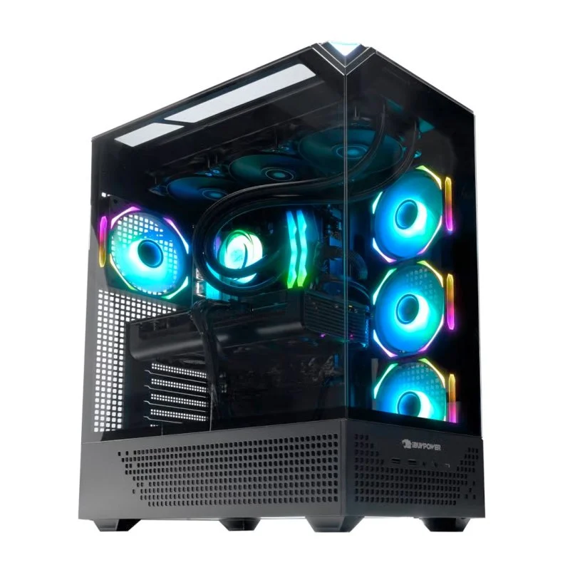 Detalle de PC Sobremesa IBUYPOWER Legend Magno Pro: Ryzen 7 9800X3D, RTX 5080 y 32 GB en un PC de alto rendimiento
