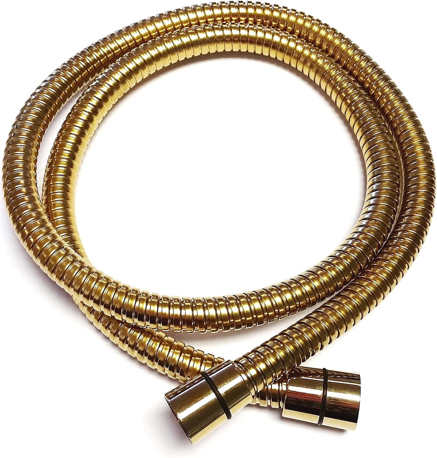Detalle de Triton Showers Shower Hose 1.25 Metres – Gold, Anti-Kink, Universal Fit