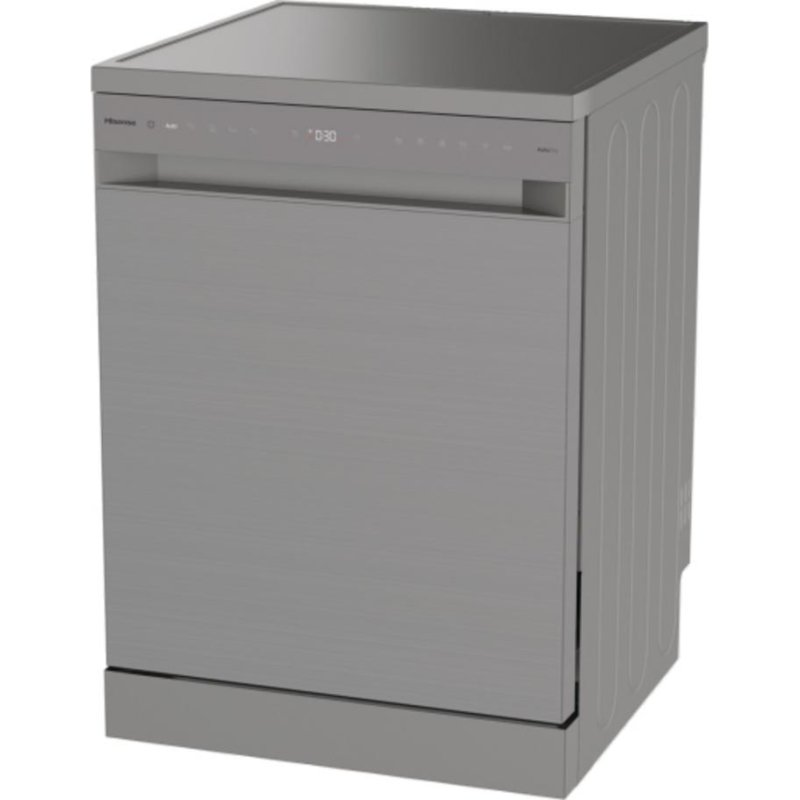 Detalle 2 de Lavavajillas Hisense HS673A90X de 16 cubiertos con Wi‑Fi, motor Inverter y autolimpieza