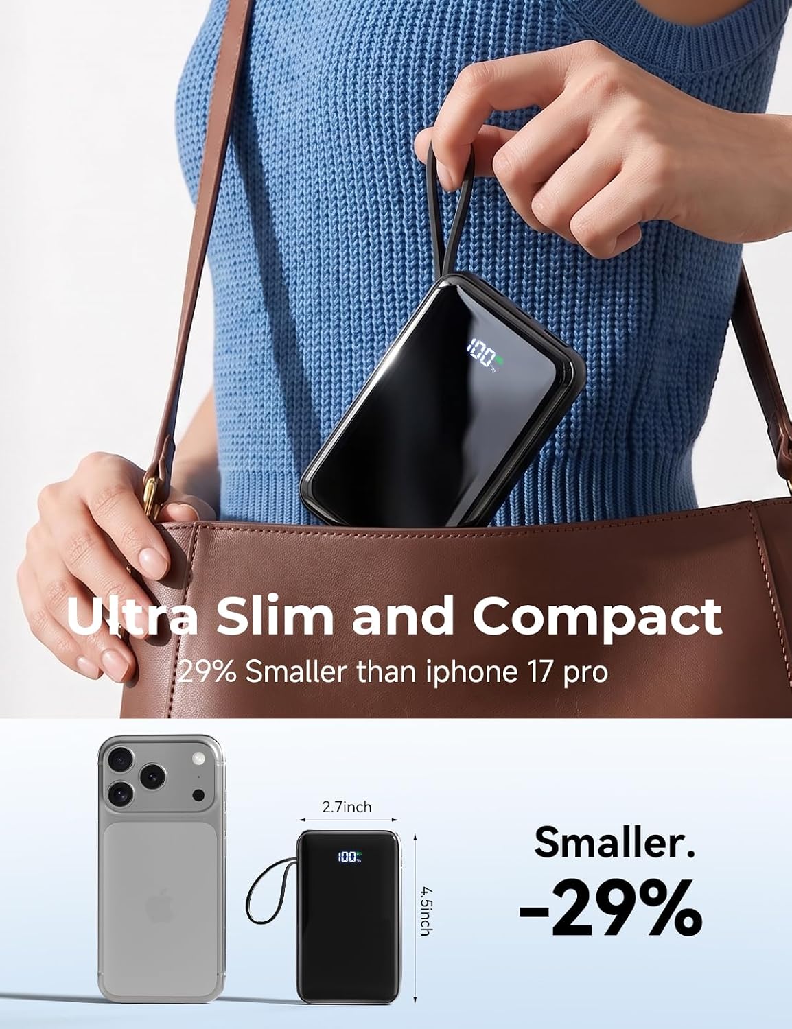 Thumbnail 3 de YBYP Portable Charger, 15,000mAh