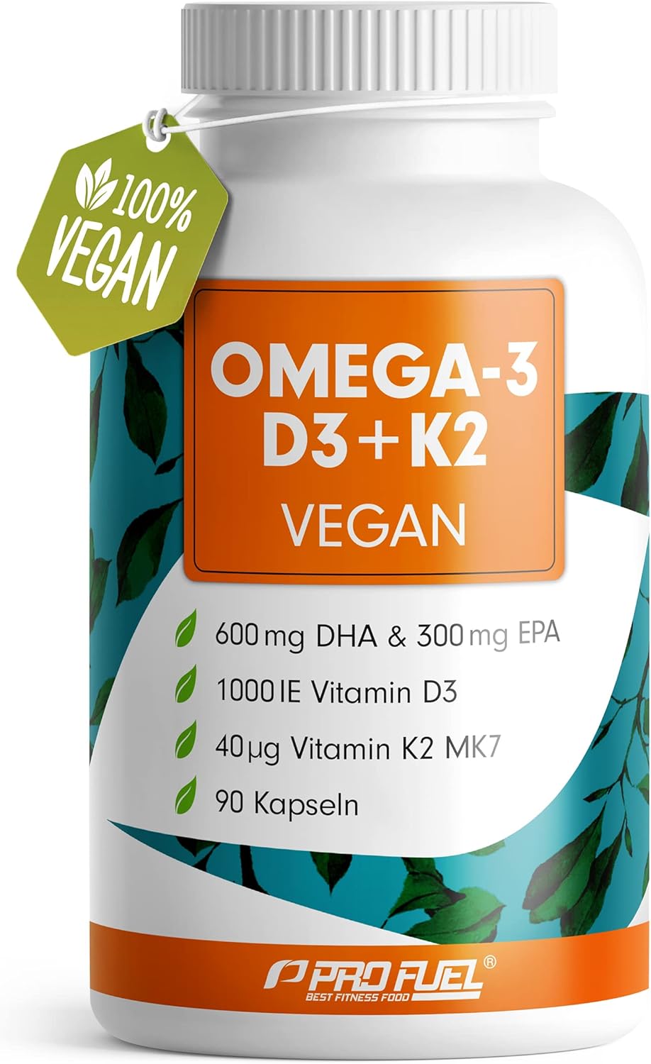 Thumbnail 6 de Omega-3 vegan 1100 mg Tagesdosis đź’Š