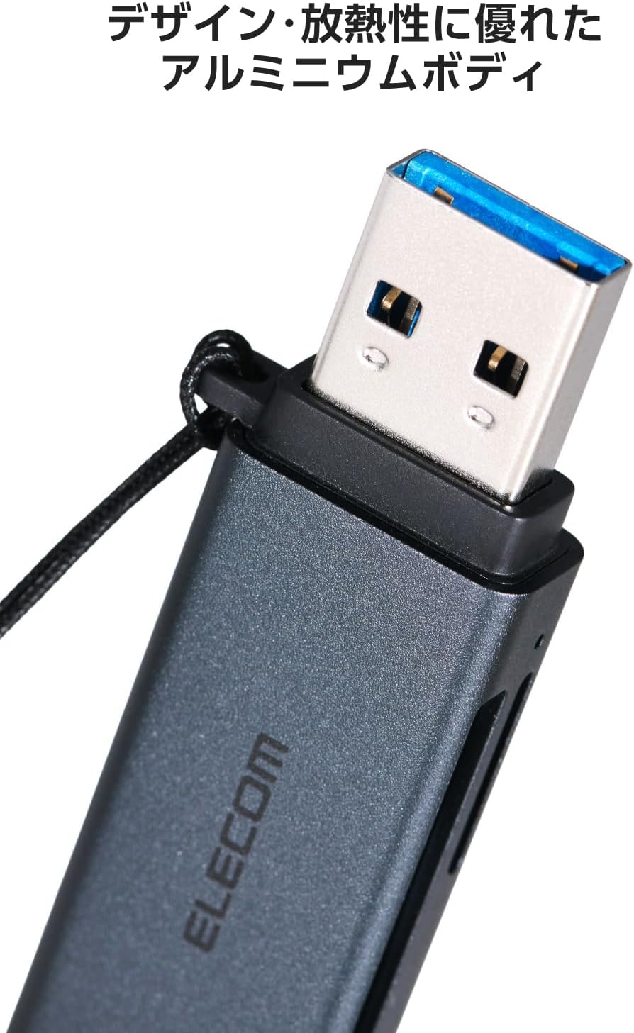 Detalle 2 de エレコム MR3-D20EBK USB-Aカードリーダー SD・microSD対応、5Gbps接続・2スロット搭載