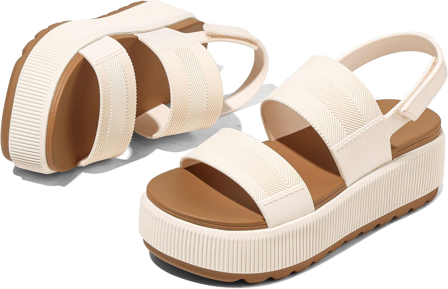 Detalle 2 de Lovee Cosee Platform Water Sandals for Women: Comfortable, Stylish, and Ready for Summer