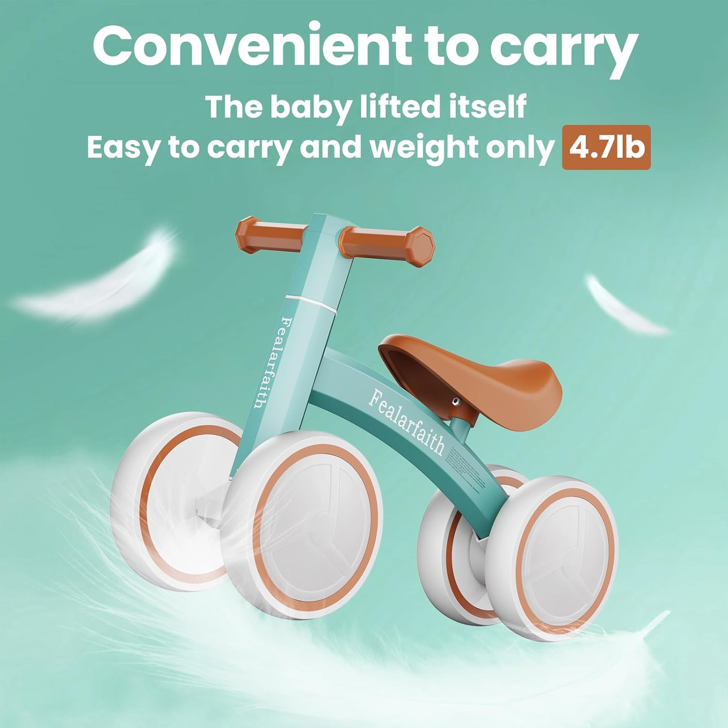 Thumbnail 2 de Robbin's Egg Blue Baby Balance Bike 10–36 Months