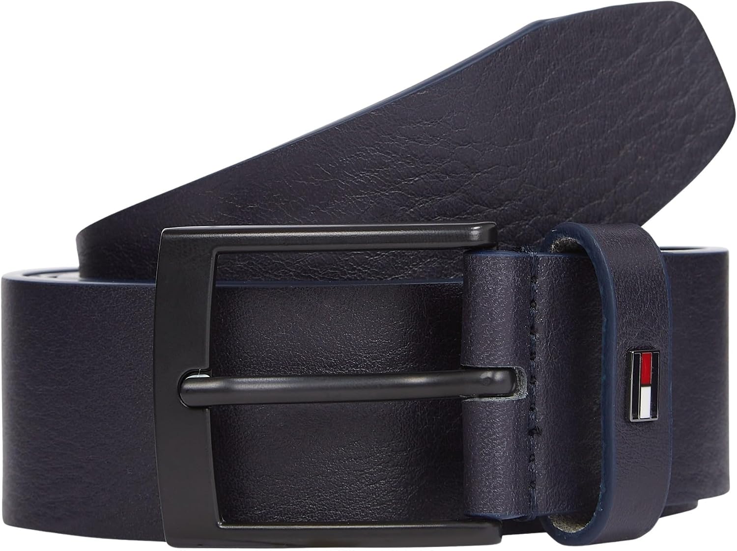 Detalle de Tommy Hilfiger Cintura Uomo Adan in pelle, 3,5 cm