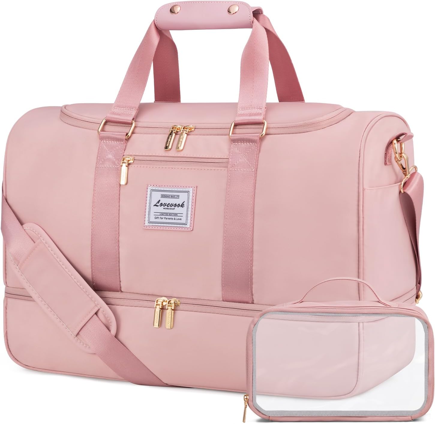 LOVEVOOK Reisetasche Sporttasche 50 L
