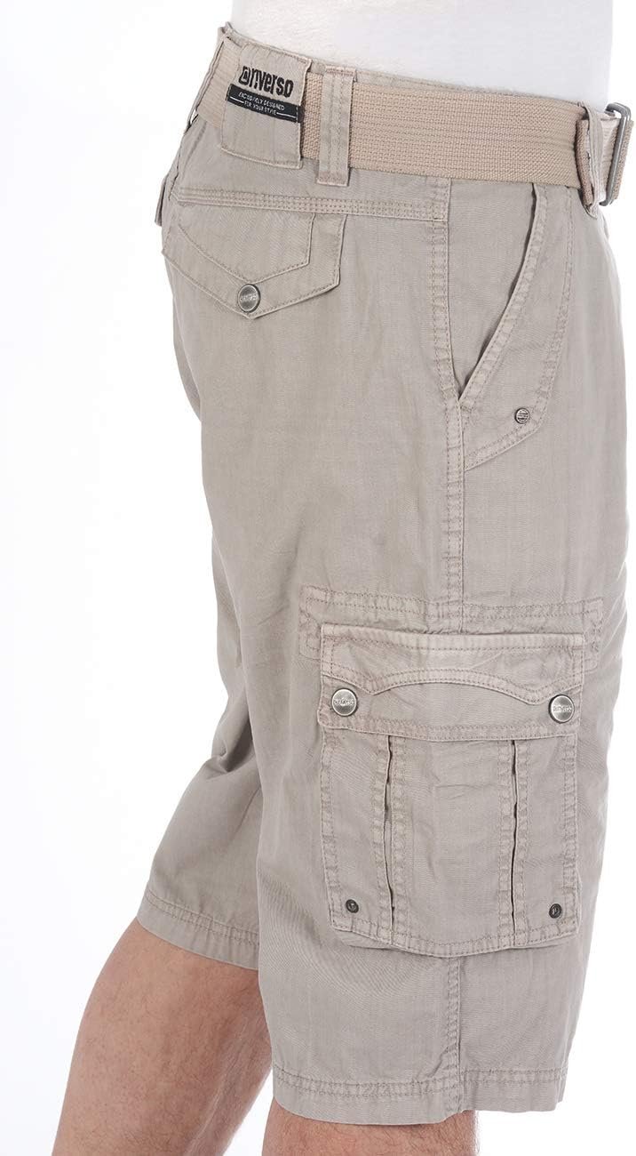 Thumbnail 1 de riverso Kurze Cargo Shorts Herren RIVAnton – Regular Fit, 100% Baumwolle, Gürtel inklusive