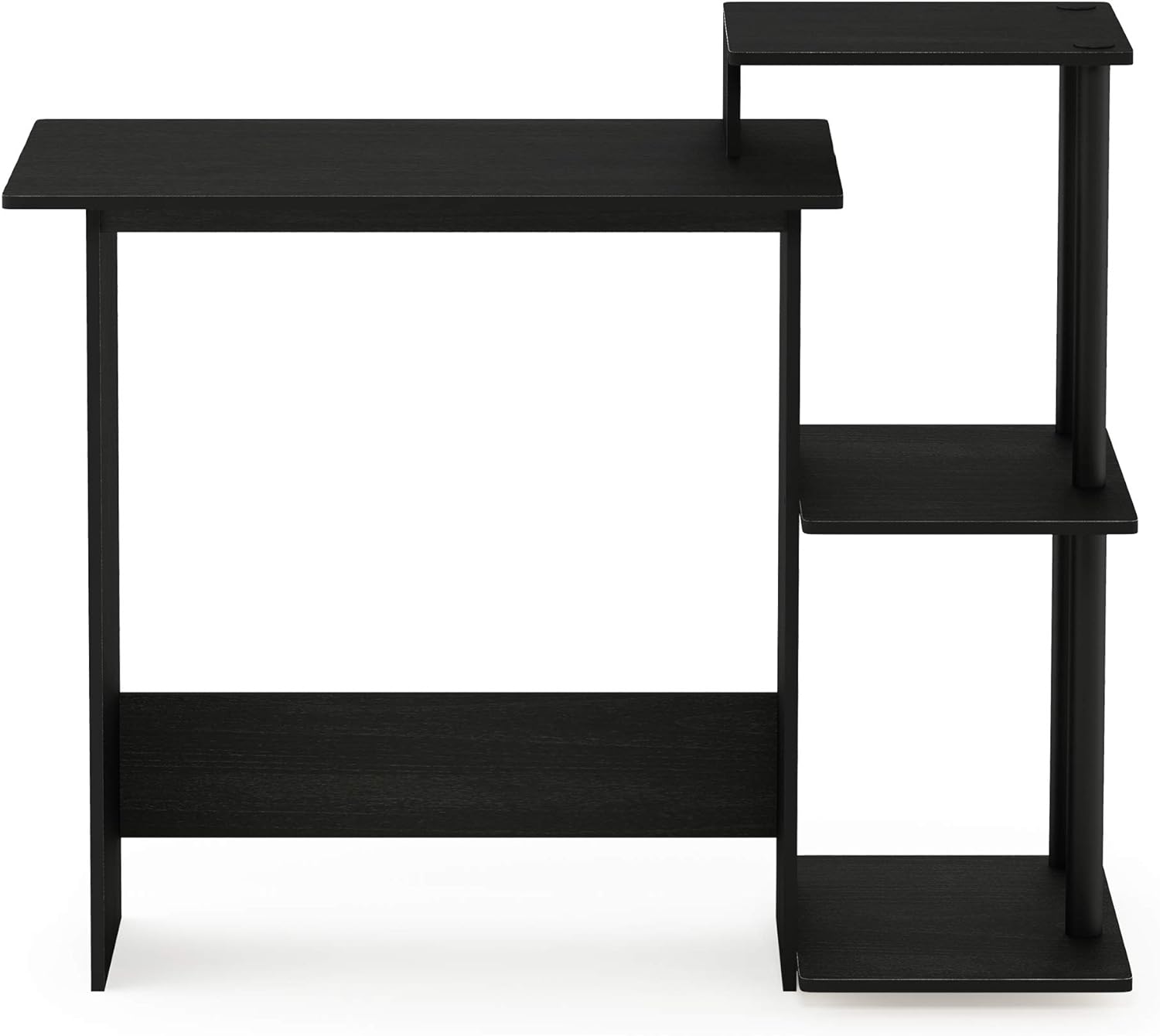 Thumbnail 5 de Furinno Efficient Home Laptop Notebook Desk: Compact, Durable Study and Writing Desk (Americano/Black)