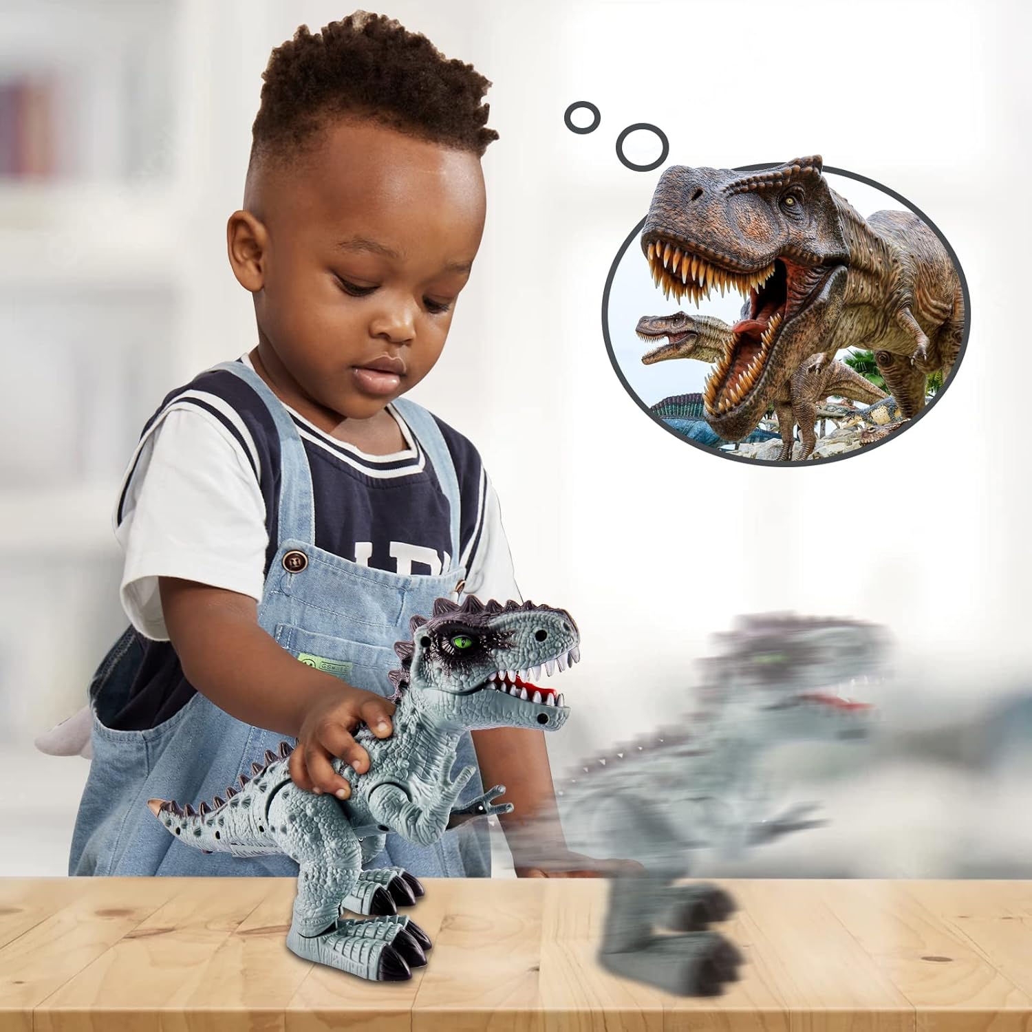 Thumbnail 5 de TOEY PLAY T‑Rex 29cm walking toy