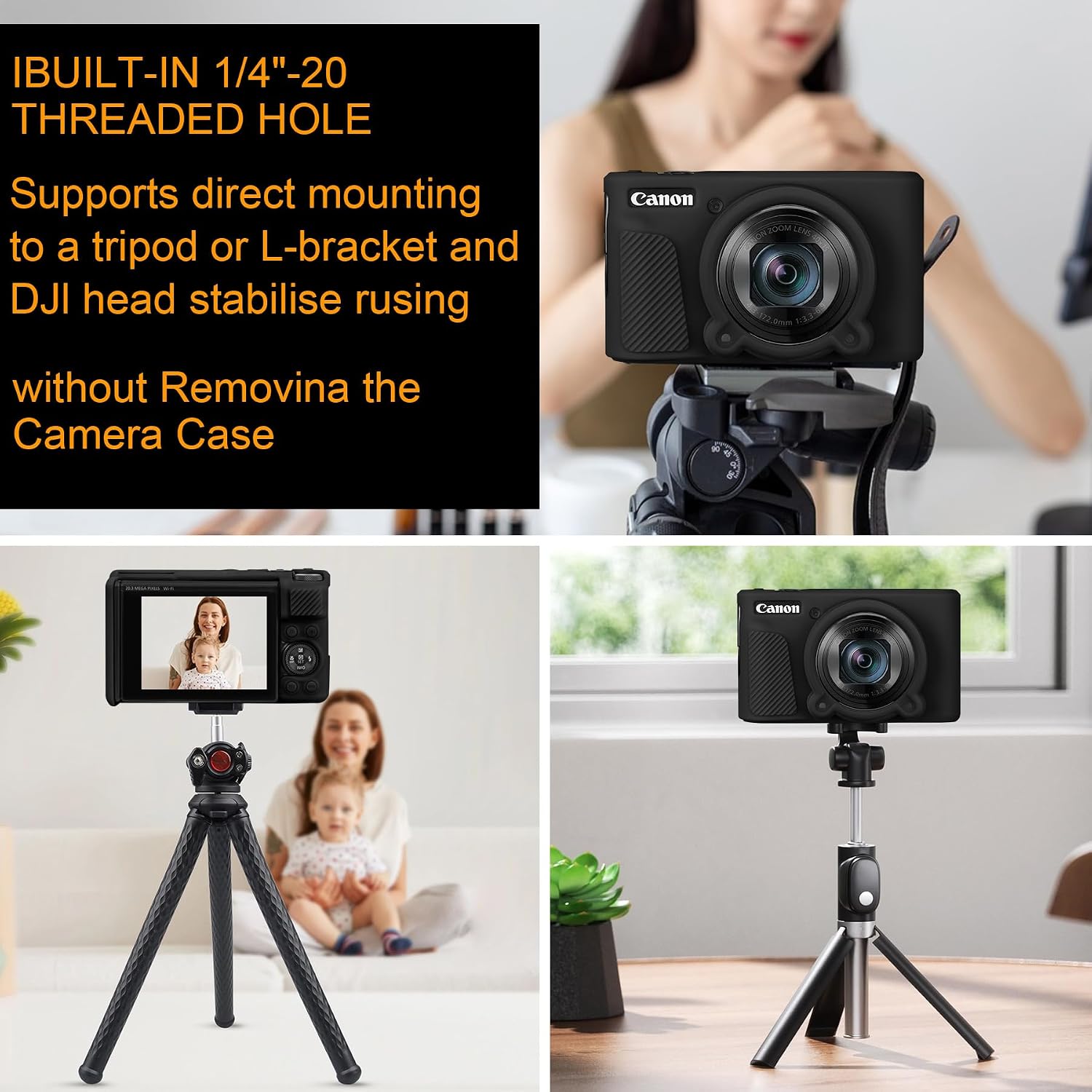 Thumbnail 6 de Elonbo Camera Case for Canon SX740 1:1 fit