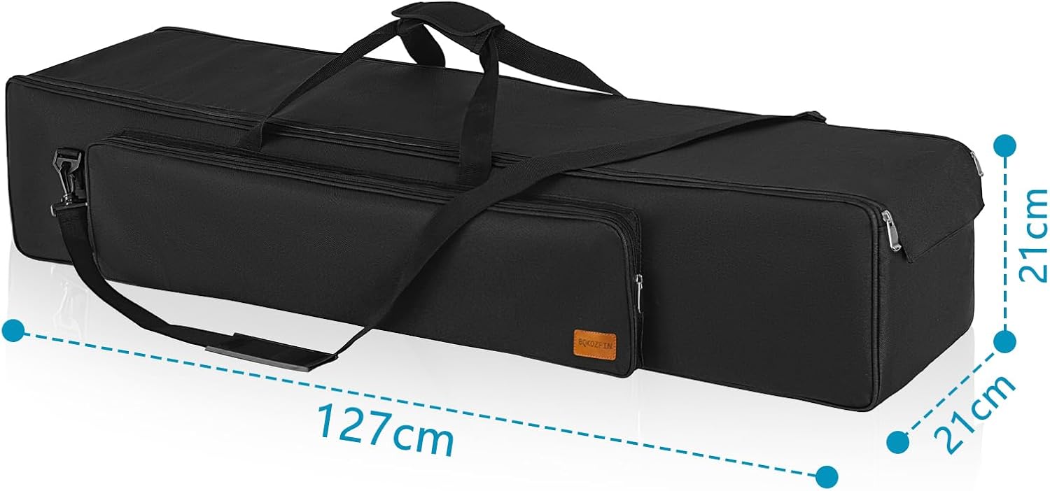 Thumbnail 1 de OUUTMEE Stativtasche für 50 Zoll (127 x 21 x 21 cm) – gepolsterte Nylontasche mit Schultergurten