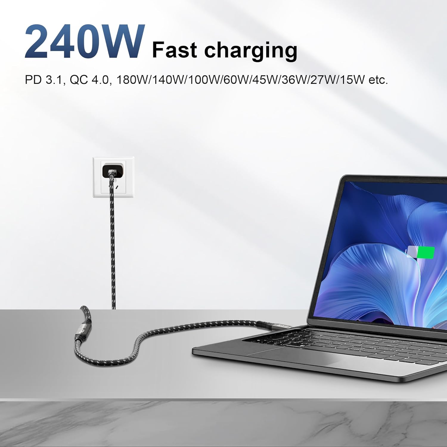 Thumbnail 4 de ZIKNYDO USB C Extension Cord 5m