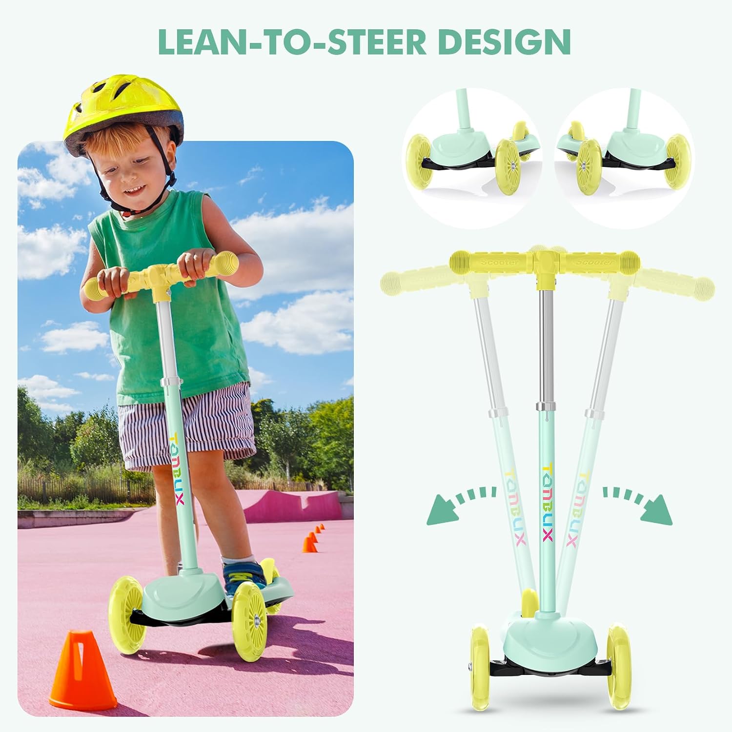 Detalle de TONBUX Kids Scooter