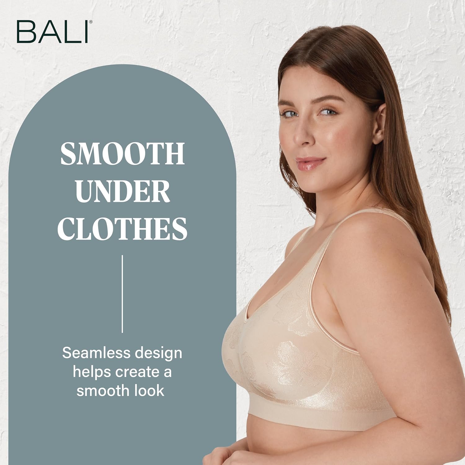 Thumbnail 6 de Bali Women’s Wireless Comfort Revolution Bra — Seamless, Full-Coverage Shaping