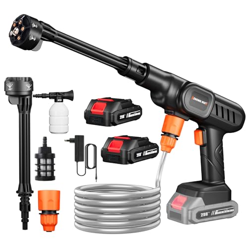 Detalle de Idropulitrice a Batteria Purova 60 Bar, 21V, 4,0 Ah – kit completo