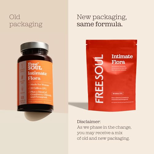 Thumbnail 6 de Intimate Flora Probiotics for Women by Free Soul — 20 Billion CFU with Cranberry, Fenugreek & Chlorella