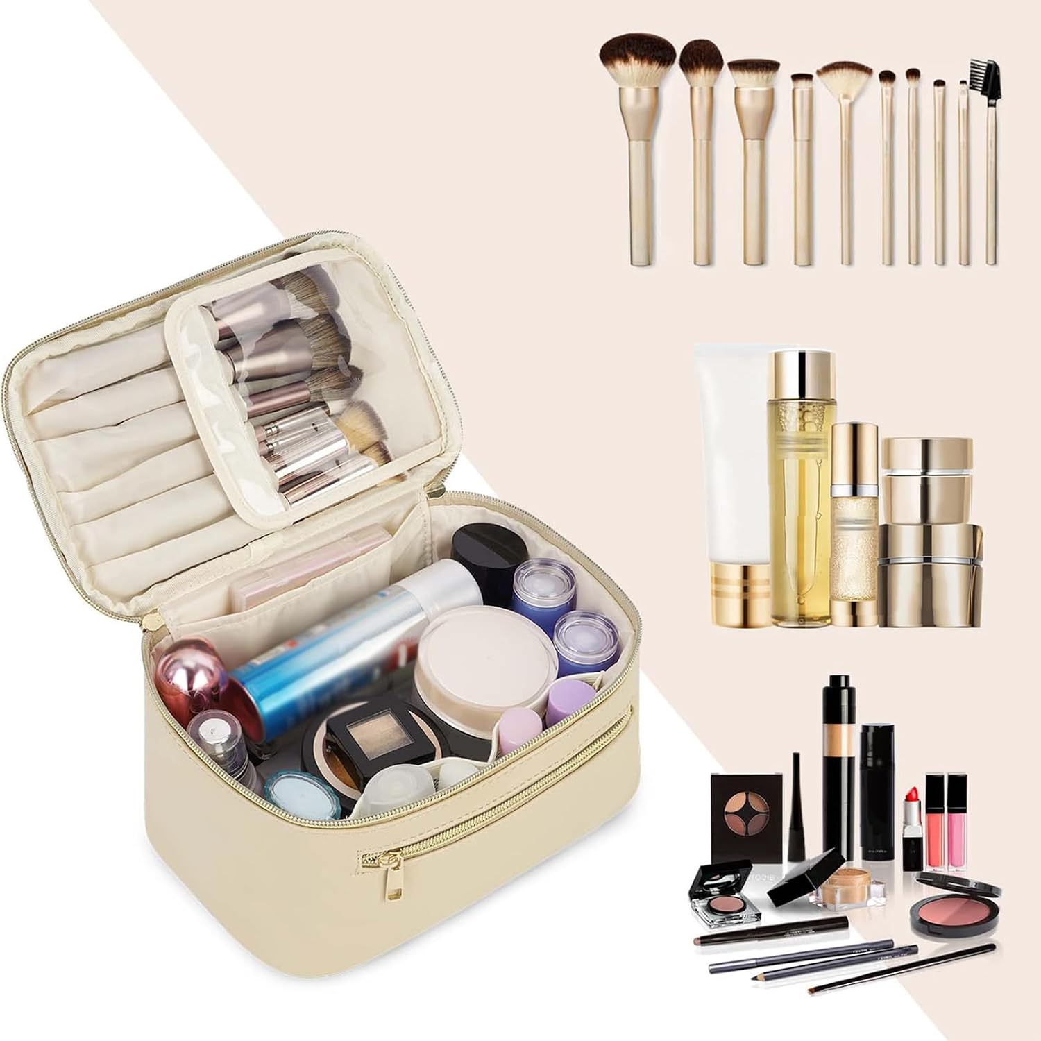 Thumbnail 5 de Wandering Nature Makeup Bag 9.4x5.5in