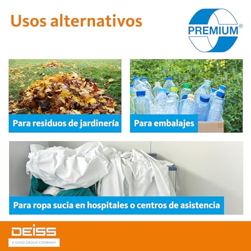 Thumbnail 5 de Deiss Premium 19005 - Bolsas de Basura Transparentes 🗑