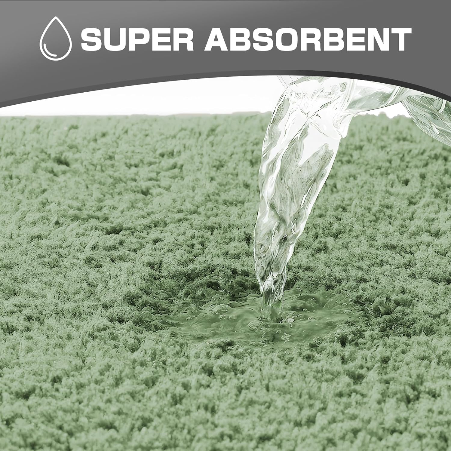 Thumbnail 4 de wyewye Mikrofaser-Badematte 40 x 60 cm