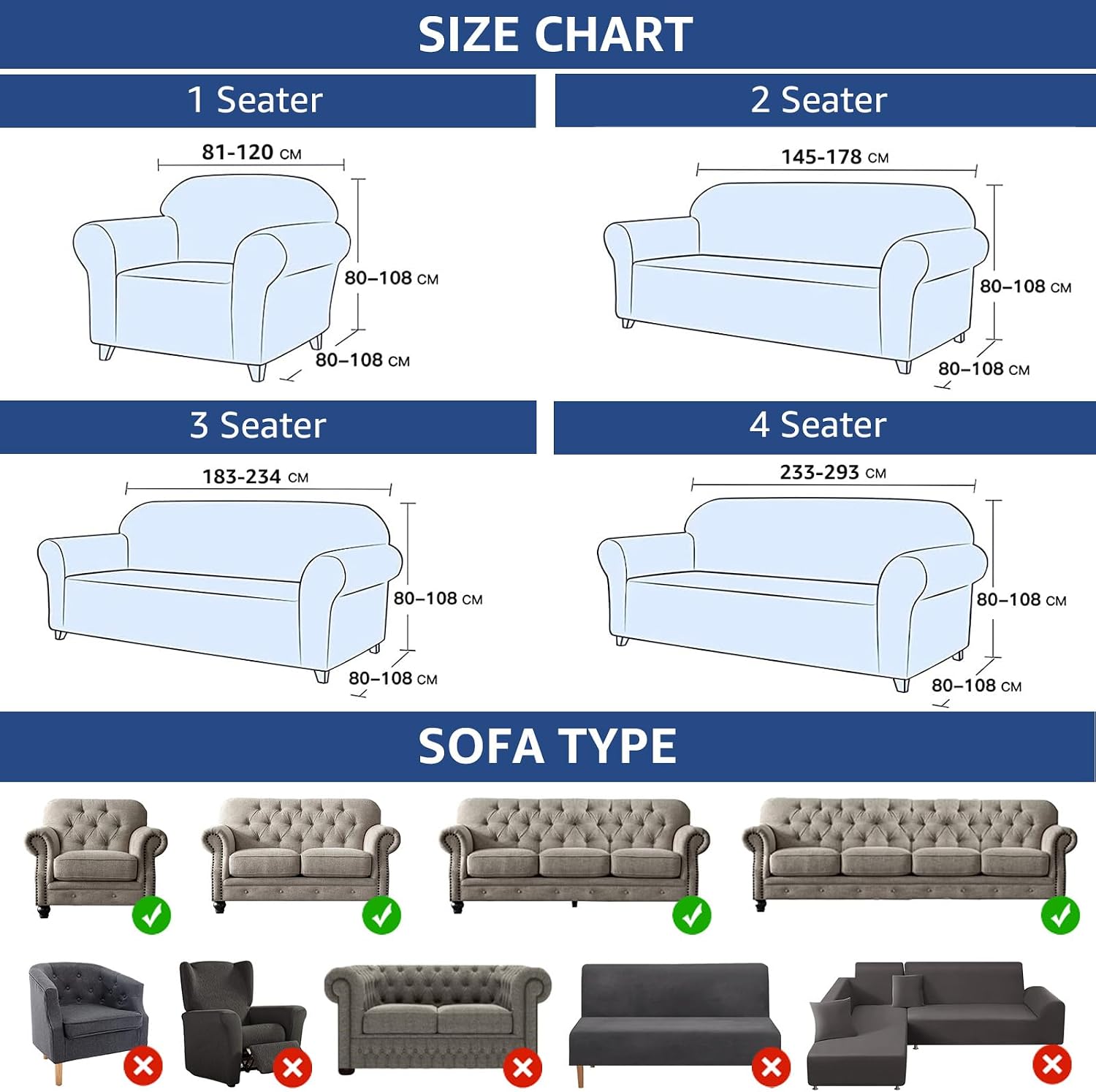 Thumbnail 2 de Ystyle Funda Sofa 3 Plazas elastica