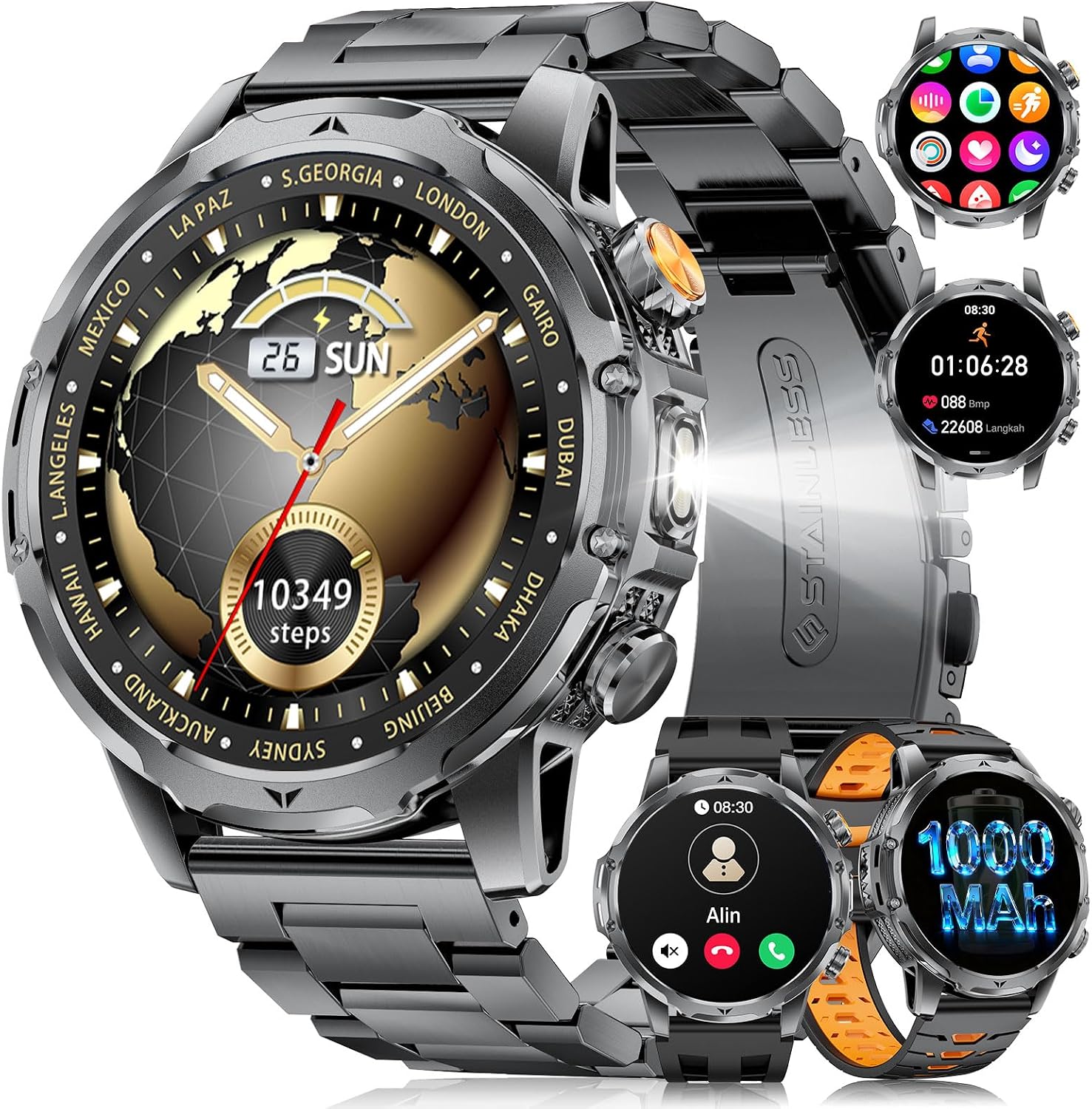 Detalle de LIGE SMART Montre connectée 1000 mAh