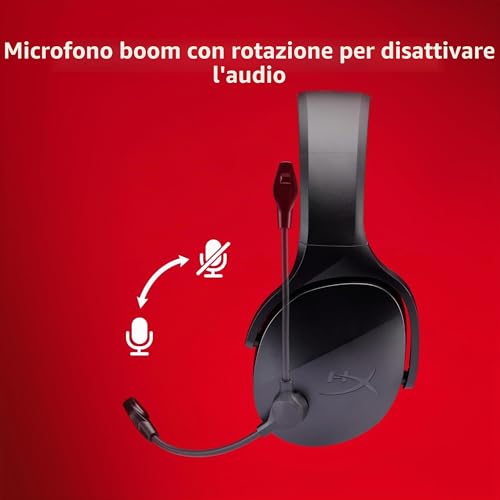 Thumbnail 6 de HyperX Cloud Jet: cuffie wireless dual 2,4 GHz e Bluetooth per PC, Mac e console