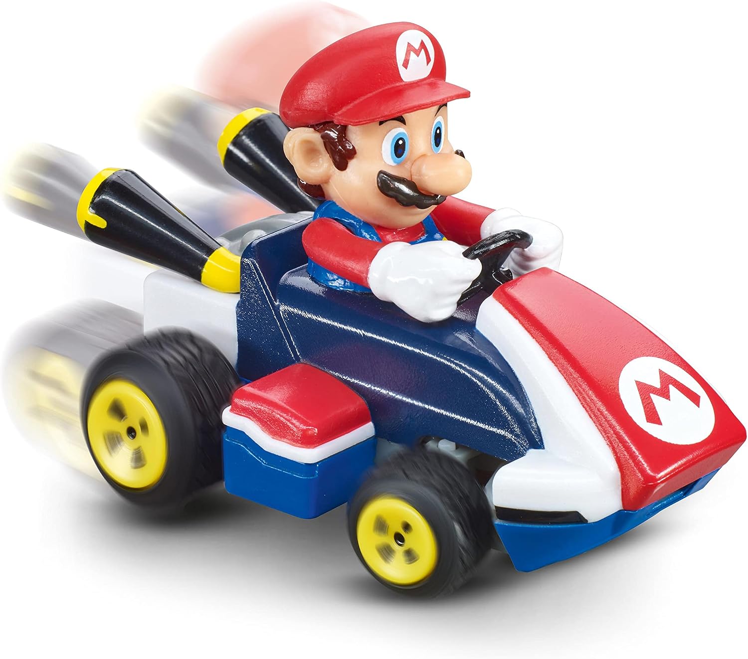 Detalle 2 de Carrera Mario Kart Mini RC Mario Remote-Control Car, Red, 2.4 GHz