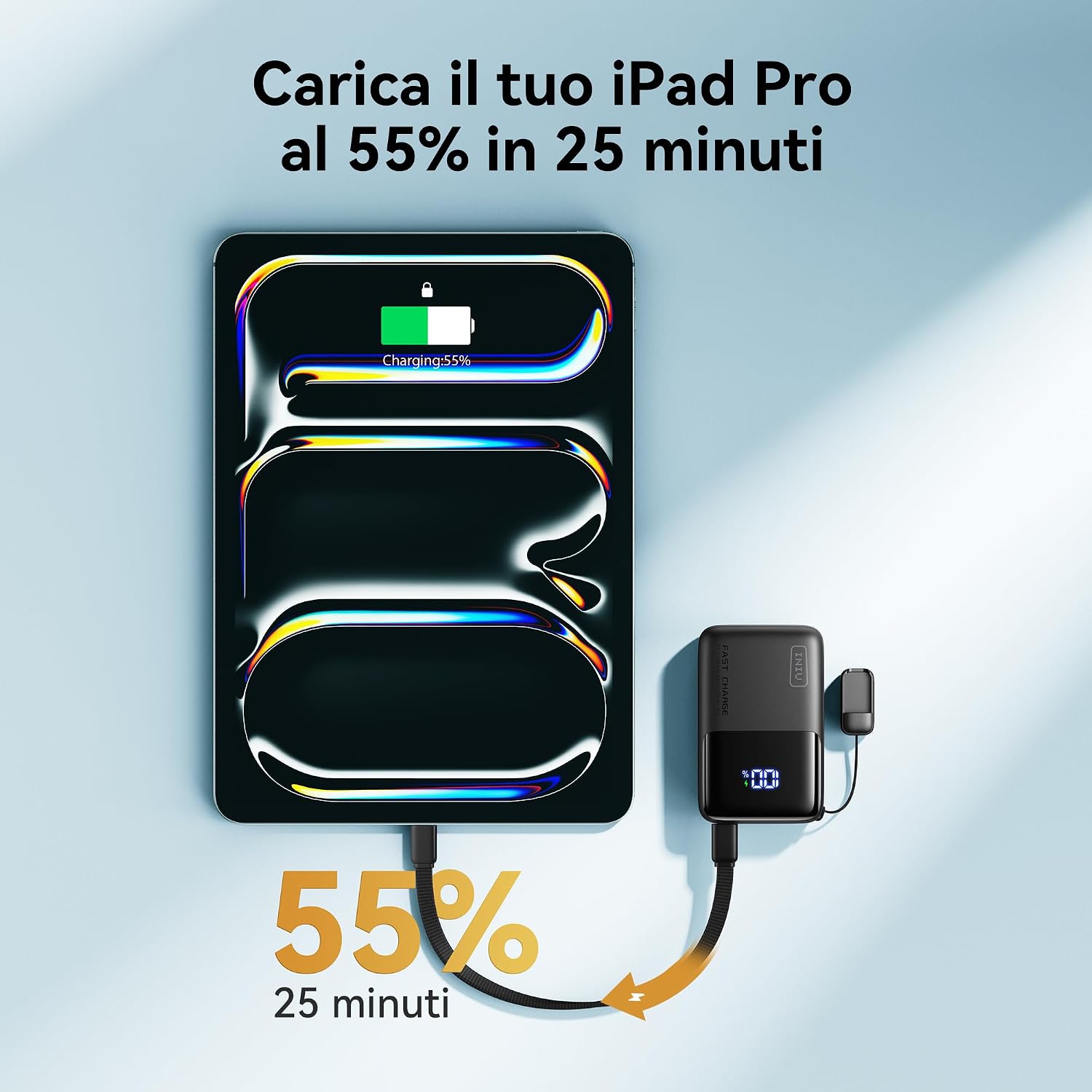 Detalle 2 de INIU Mini Power Bank 10000mAh 45W