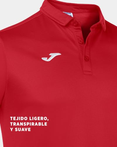 Thumbnail 1 de Joma Hobby, Polo para Hombre Rojo (600) 2XL: cómodo polo deportivo para uso diario