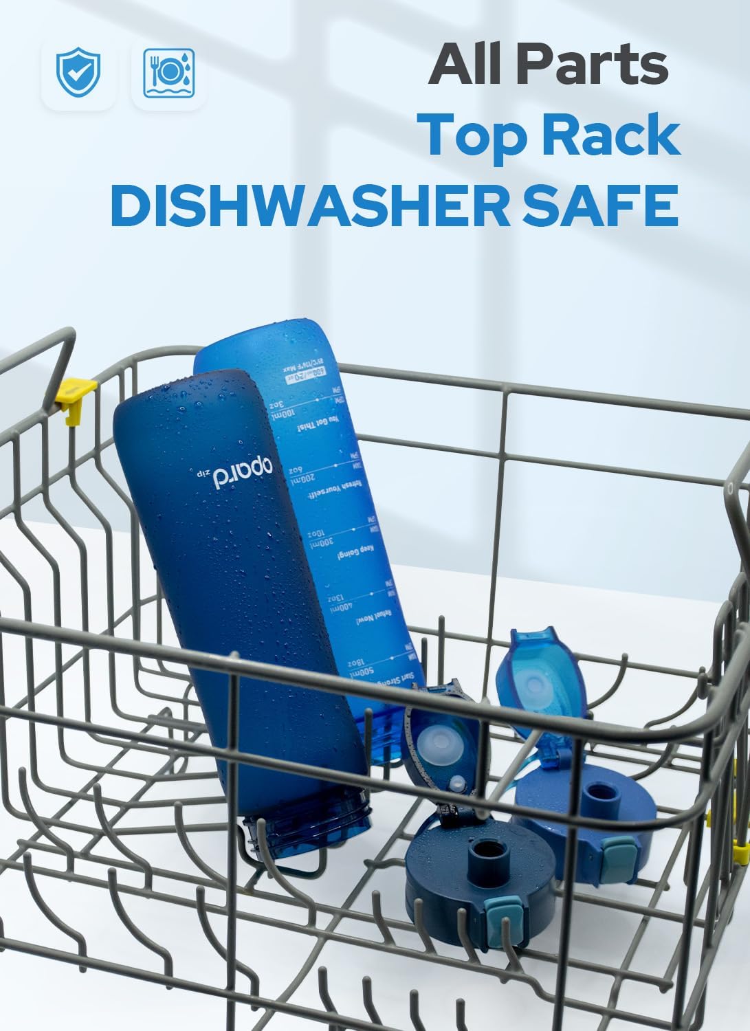 Detalle 2 de Opard Zip 600ml reusable water bottle