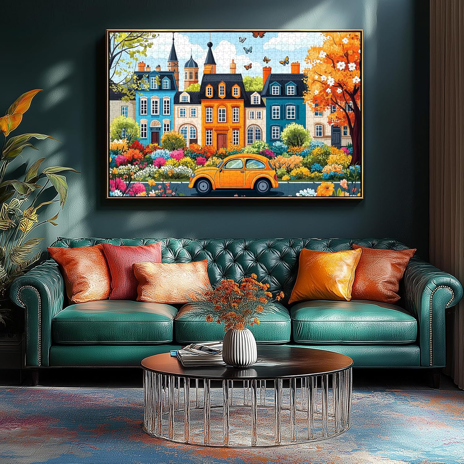 Thumbnail 4 de Colorful City Street 500-piece Jigsaw Puzzle 🧩
