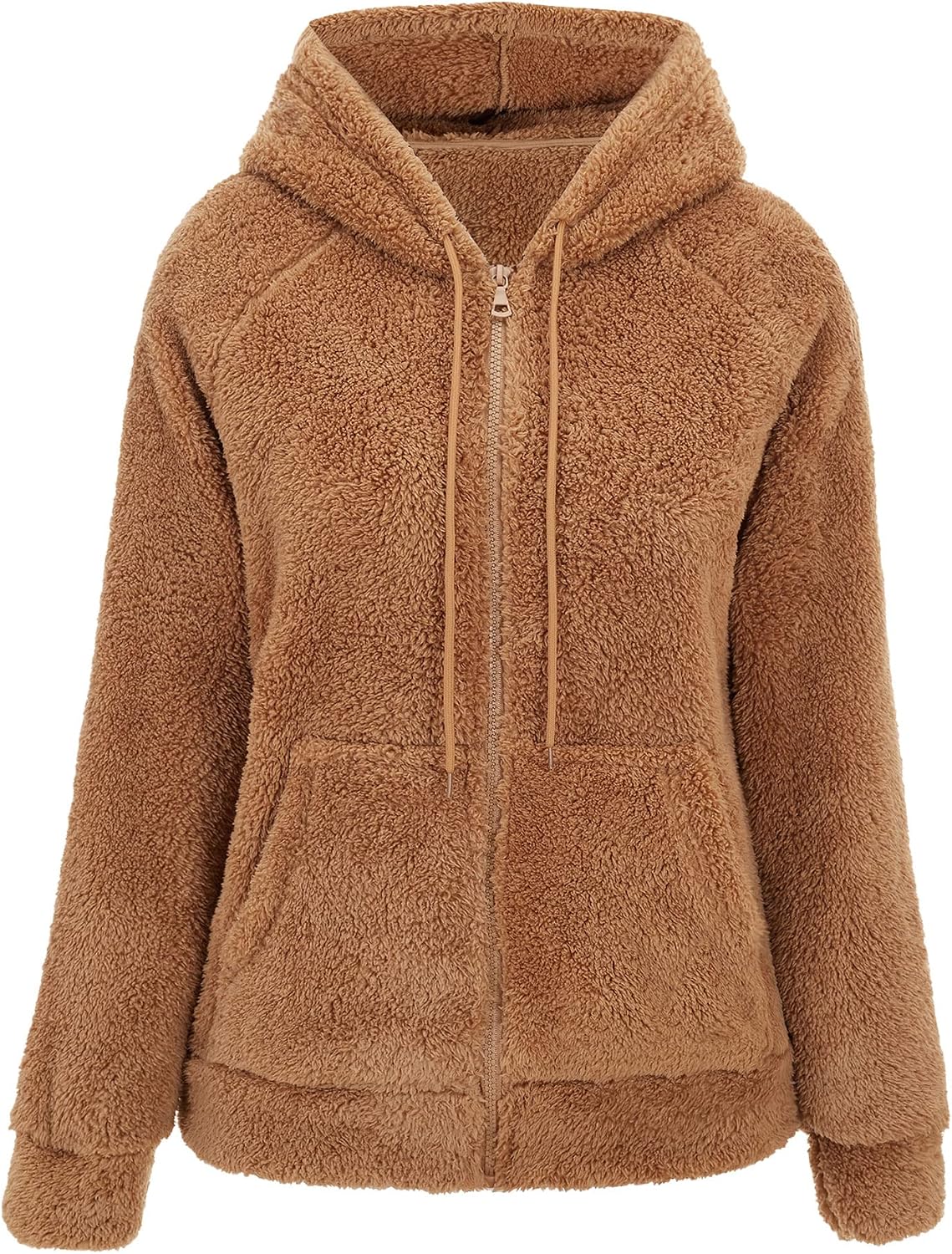 Detalle de RISISSIDA Sherpa Faux Fur Jacket