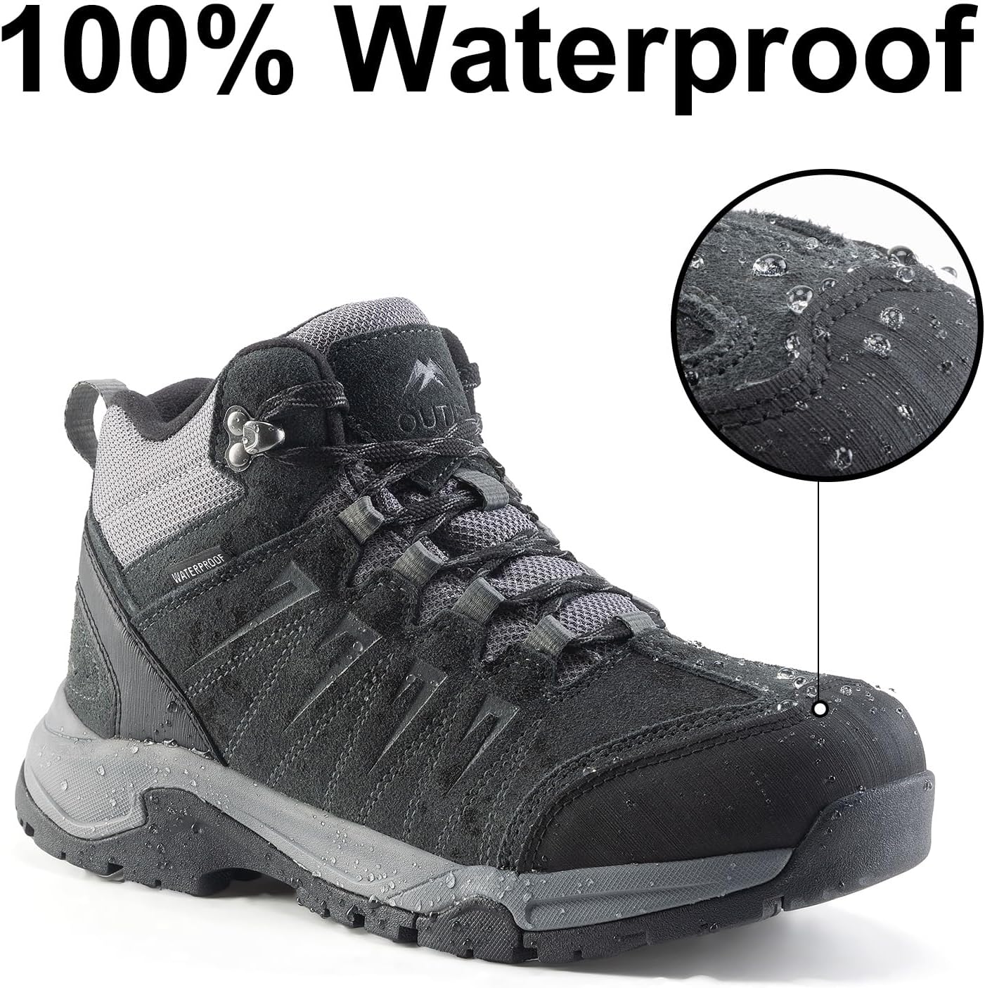 Thumbnail 5 de OUTJET Men's Waterproof Hiking Boots