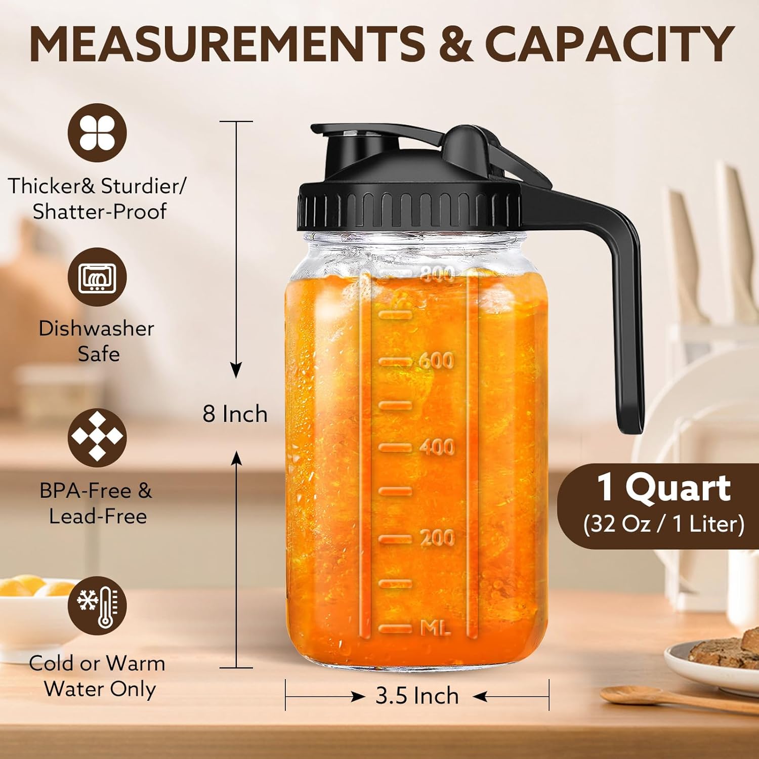 Thumbnail 4 de Mihlapi 32 oz Breast Milk Pitcher