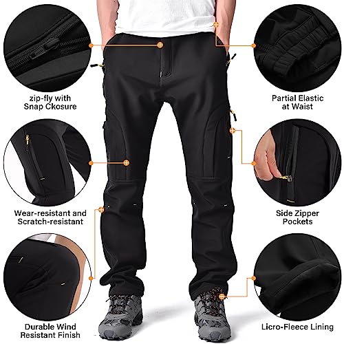 Detalle 2 de Toomett Men's Insulated Ski Pants water-repellent