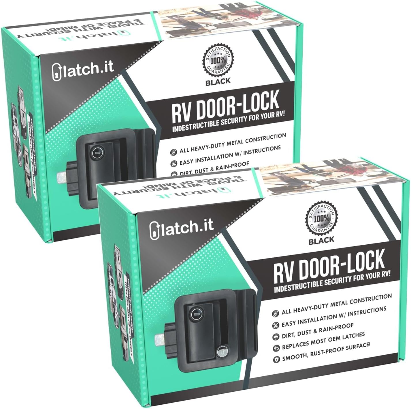 Thumbnail 6 de LATCH.IT RV Door Lock Replacement 4 Keys đź—ť