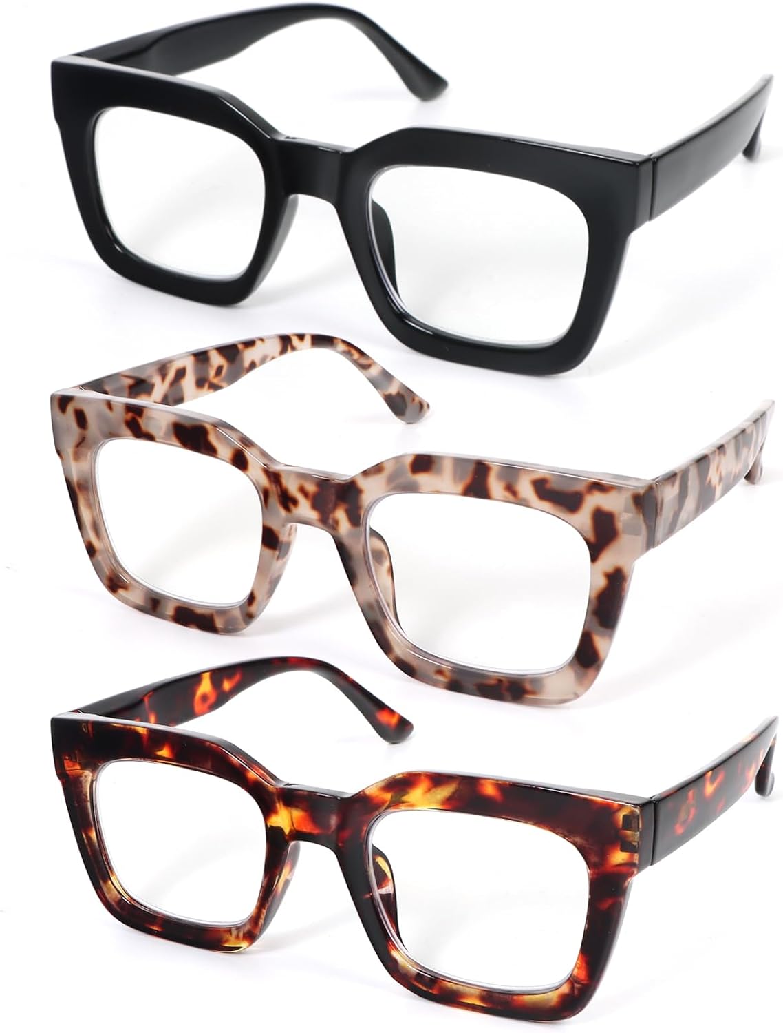 Detalle 2 de MMOWW Oversized Reading Glasses 3 Pack