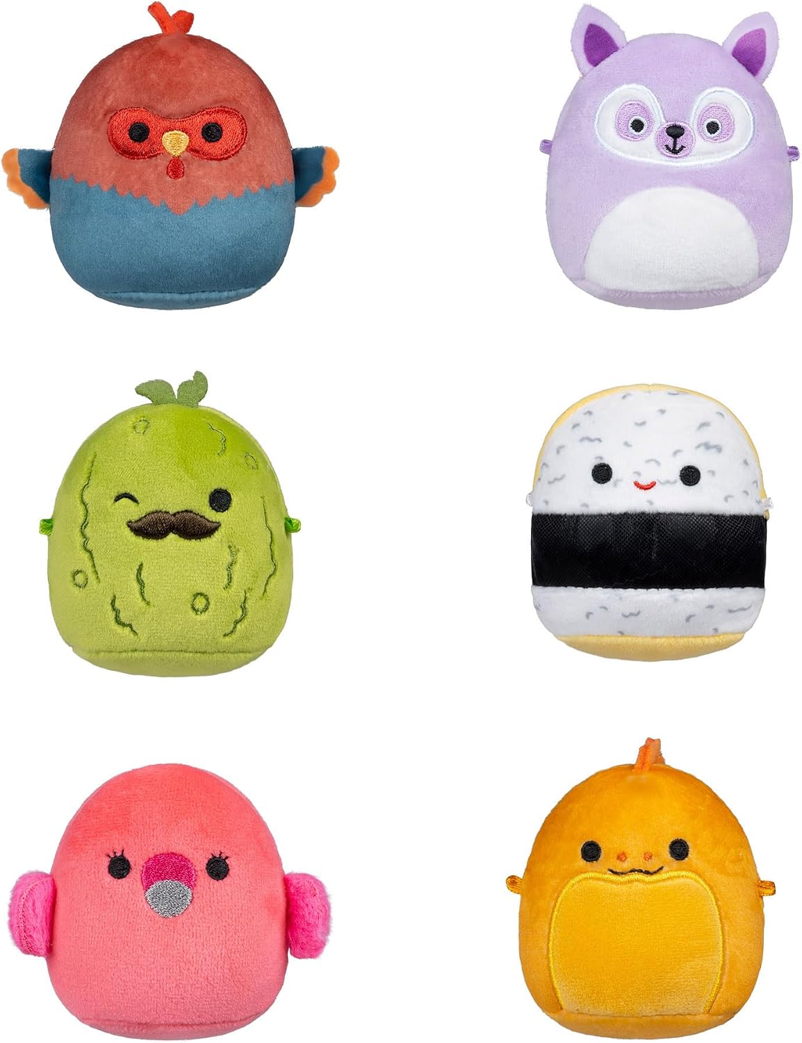 Detalle de Squishmallows Micromallows SQMM0069 6er-Pack 6,5 cm