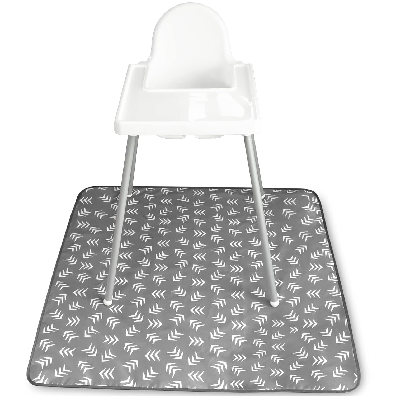 Detalle de S&T INC. High Chair Splat Mat, 42" x 42