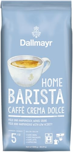 Detalle de Dallmayr Home Barista Caffè Crema Dolce – Ganze Bohne, 1.000 g