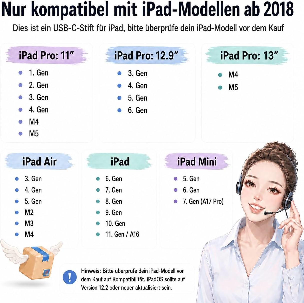 Detalle 2 de KIROSA Pencil für iPad mit USB-C