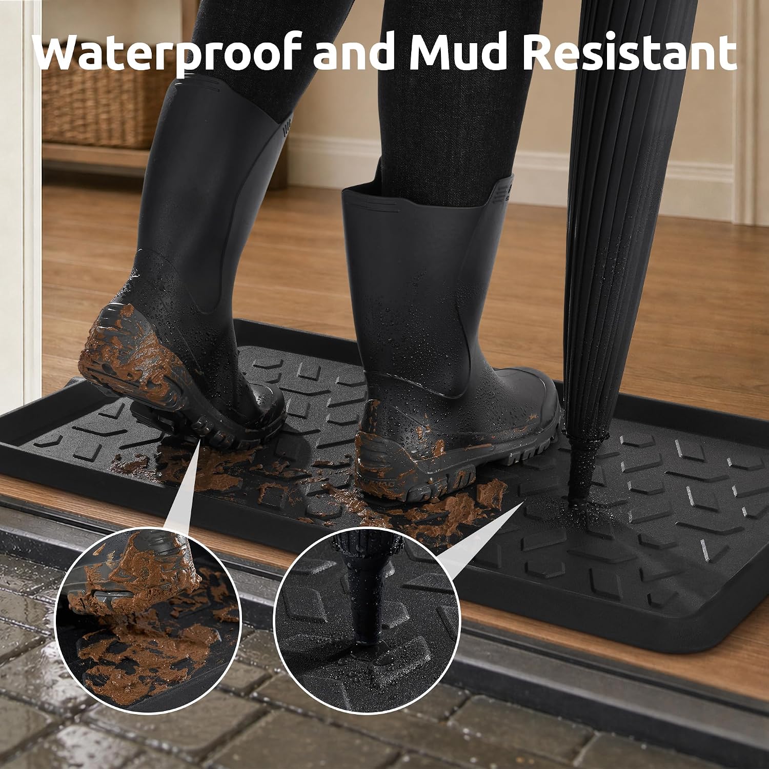 Thumbnail 4 de Montvoo Rubber Boot Tray 40 x 120 cm