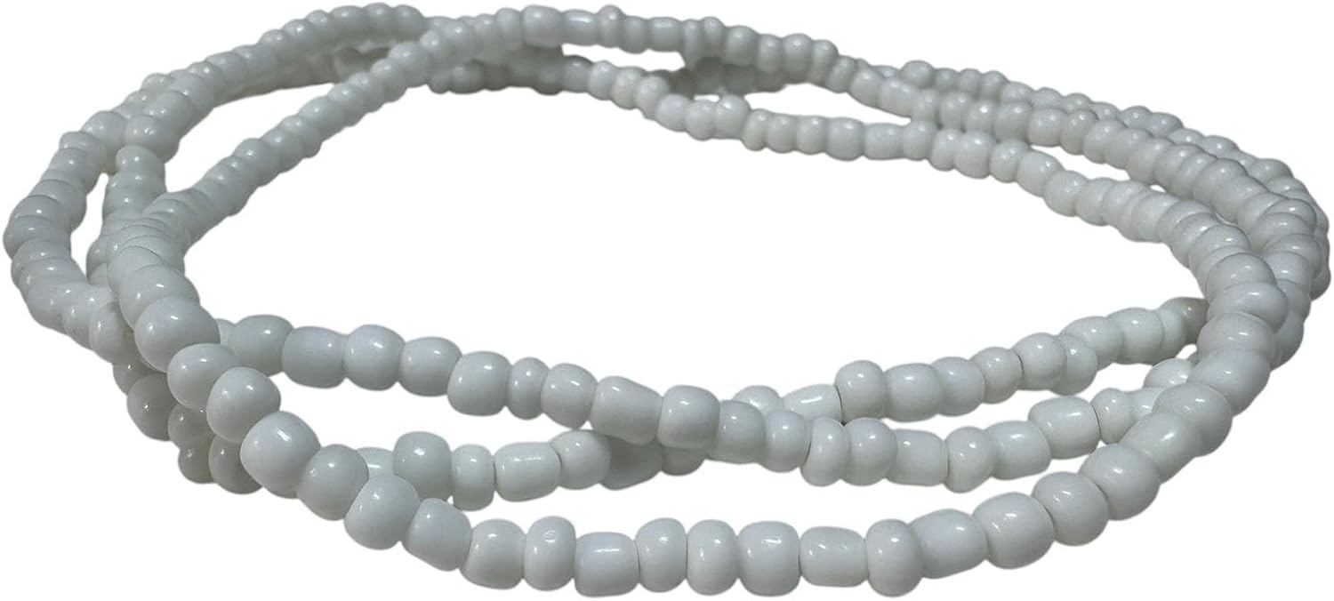 Detalle de Conjunto de 6 collares de fundamento de Yoruba Creations (D-YE&O BIJOUX): Eleguá, Orula, Obatalá, Changó, Ochún y Yemayá