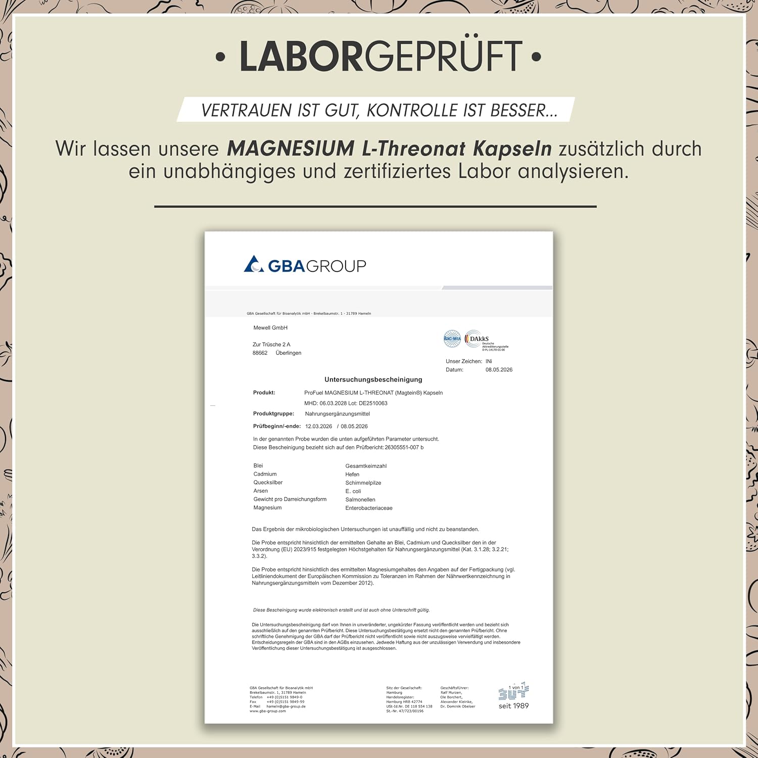 Thumbnail 4 de Magtein Magnesium-L-Threonat Kapseln 120x