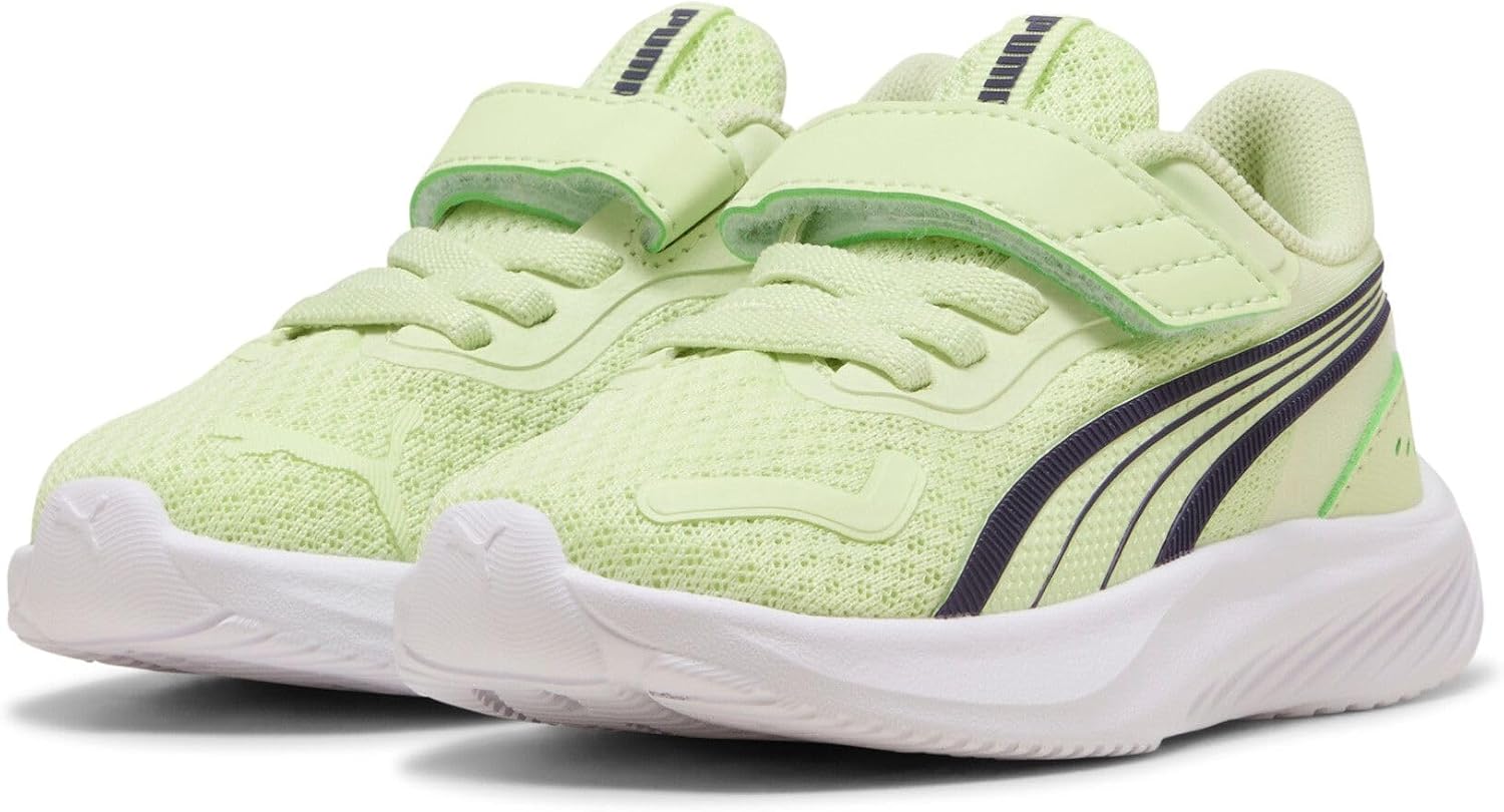 Detalle de PUMA Pounce Lite AC+Inf Kinder Sneaker – Blau-Orange (401516 07)