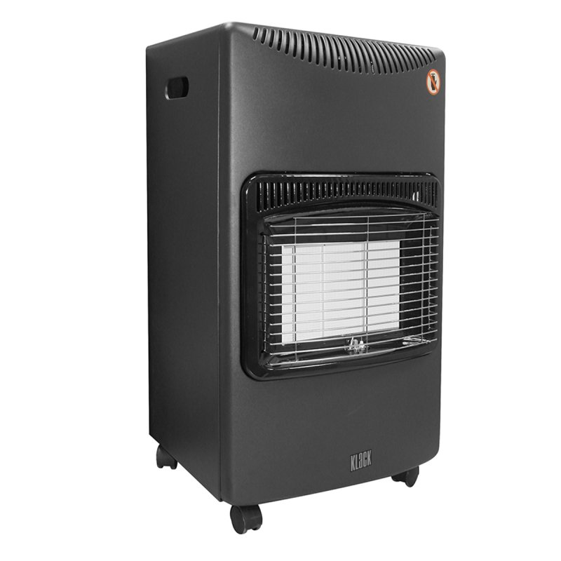 Detalle 2 de Klack Estufa de Gas 4.2 kW con Asas y Ruedas – Negro