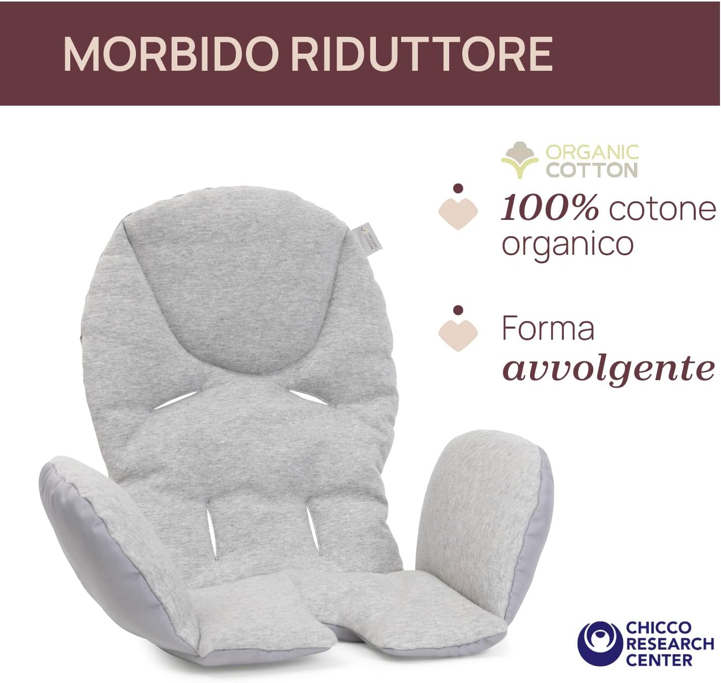 Detalle de Chicco Polly Armonia: seggiolone evolutivo 0–40 kg, verde