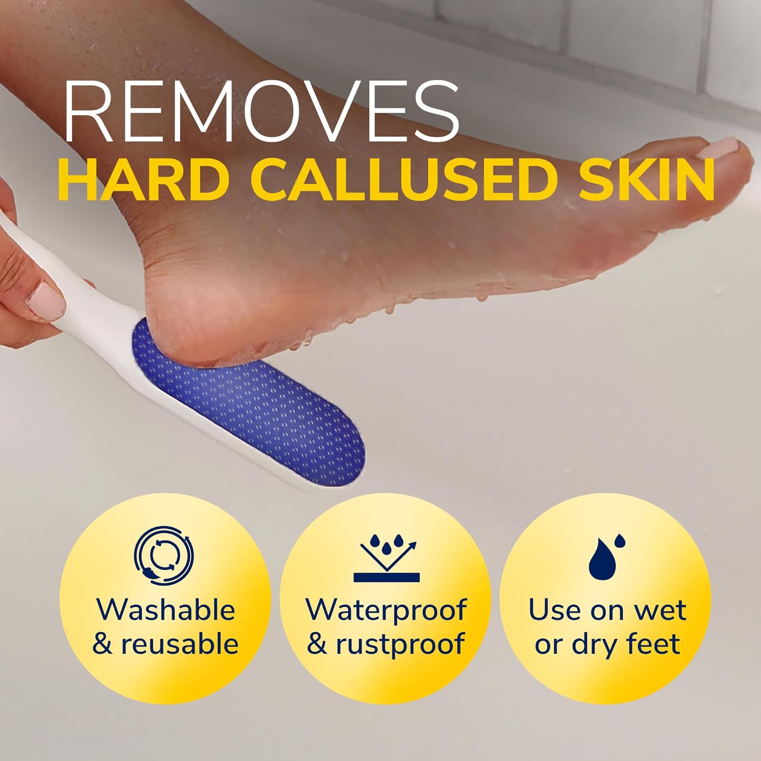 Thumbnail 4 de Dr. Scholl’s Nano Glass Foot File for hard skin 🦶