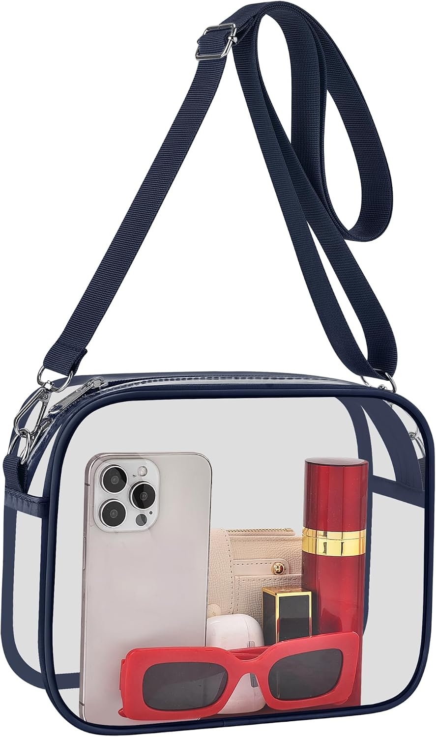 Thumbnail 6 de Busiuw Clear Stadium Event Bag (6 x 7.5 x 3 in) for Sports Fans